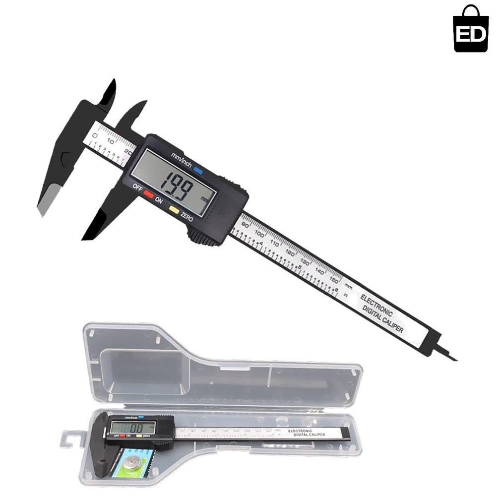 Lightweight Digital Caliper - Accurate Measurements with Multiple Functions