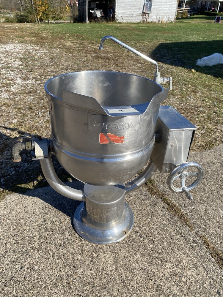 Groen D20 Steam Kettle 20 Quart Untested Floor Model Local Pick Up #4