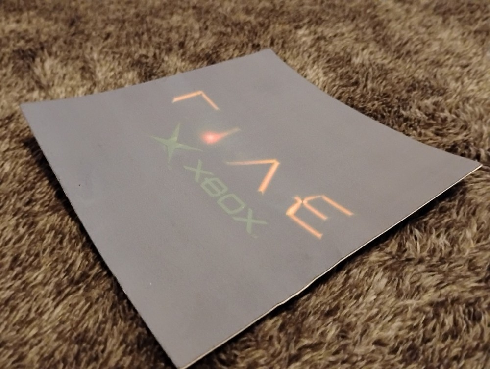 Original Microsoft Xbox LIVE Sticker Promotional Decal & Making It Easier Pin