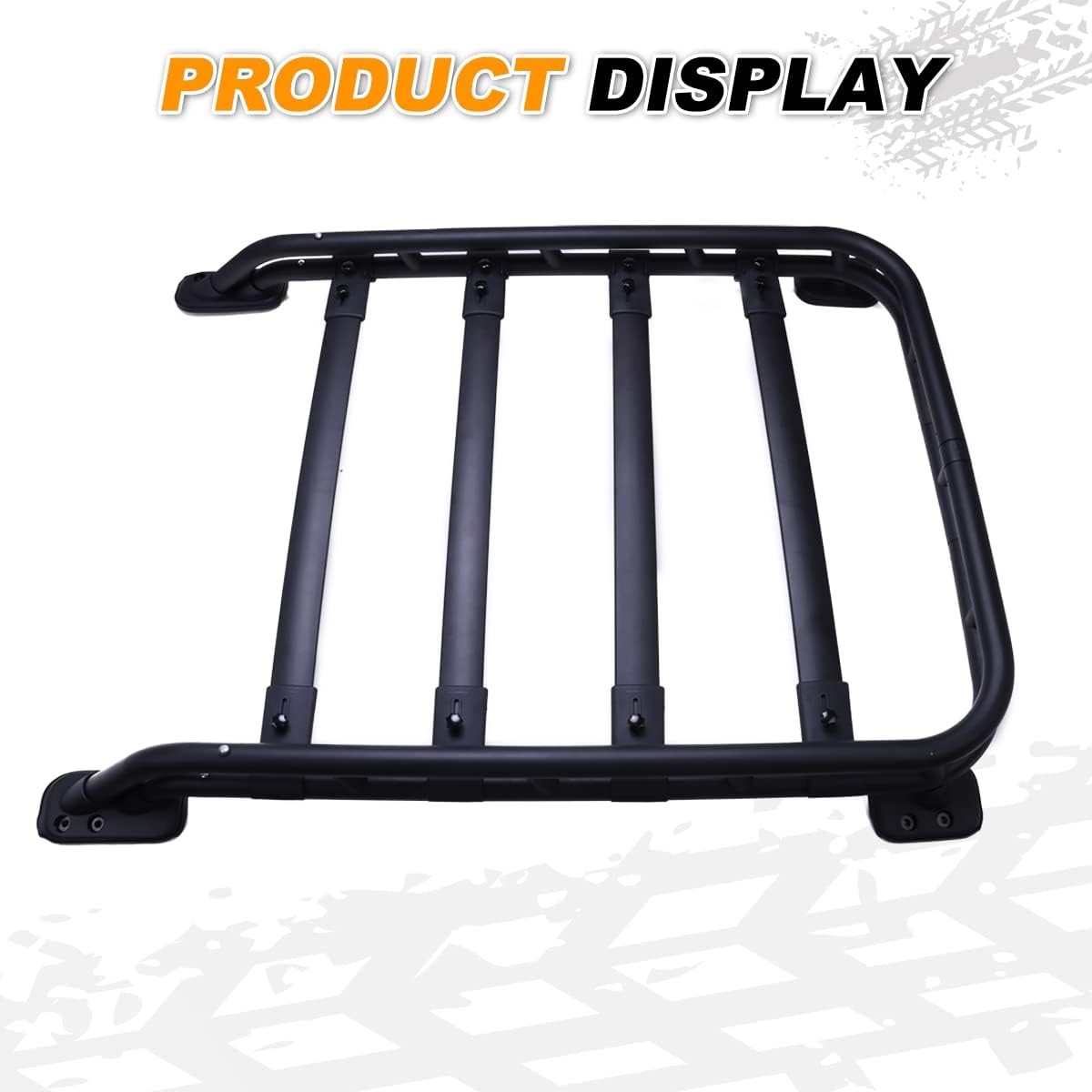 Roof Rack Basket Fit for 2010-2023 2024 Toyota 4Runner Rooftop Cargo Extra Bar