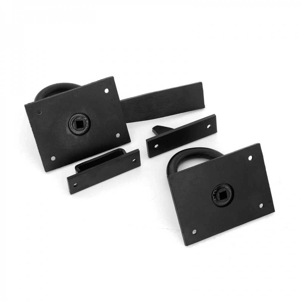 Bar Handforged Rectangular Base Gate Latch Casting 8" Black Powder