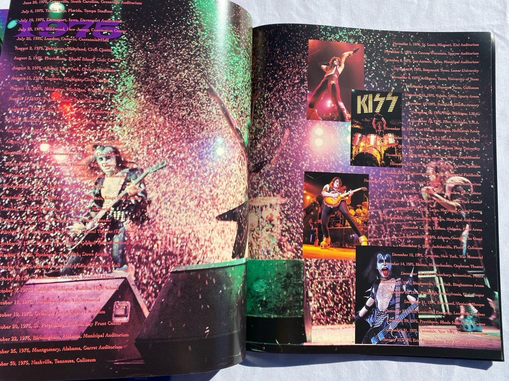 KISS Monster 2013 & Farewell Tour 2000 w/all Concert Dates Concert Programs