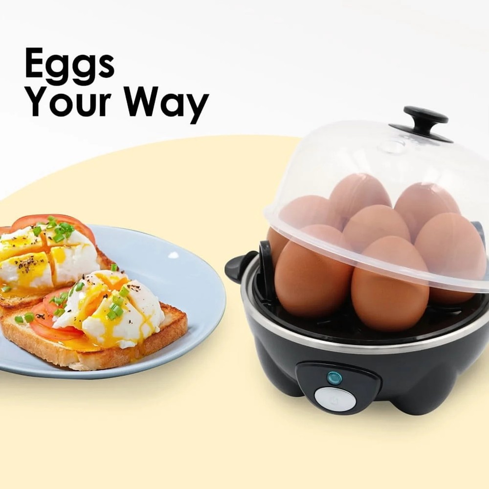 Elite Cuisine APET551 Automatic Easy Egg Cooker, 7 Eggs