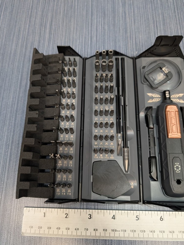 "Manual Drive" JAKEMY 180 in 1 Precision Screwdriver Set Computer Tech Tool