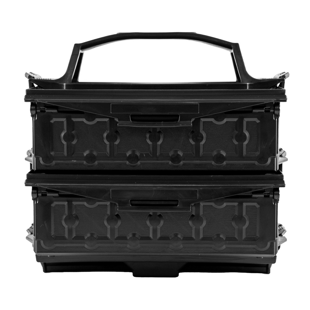 YakAttack Fully Loaded TracPak Combo Kit - Black | Includes 2 Stackable Stora...