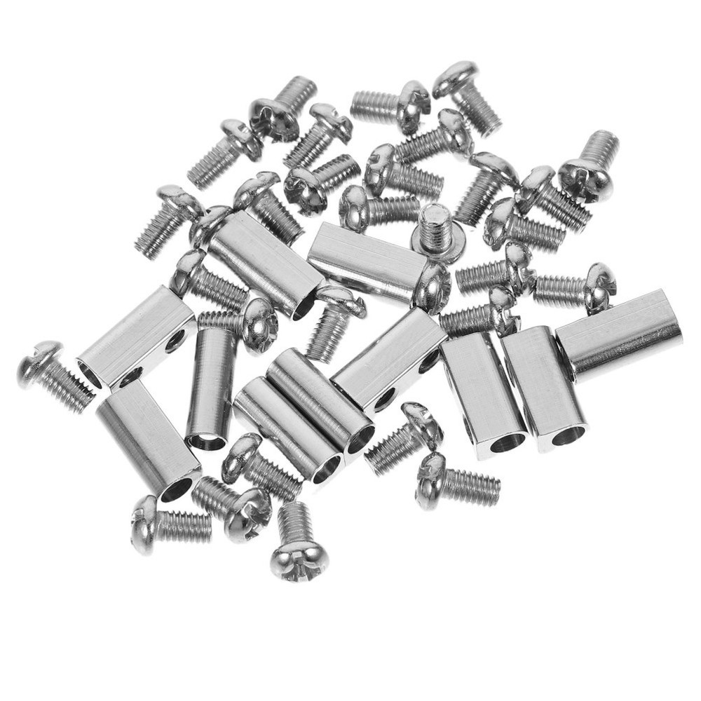 30 Pcs Light Hanging Clips Rope Clamp Adjustable Double Hole Wire