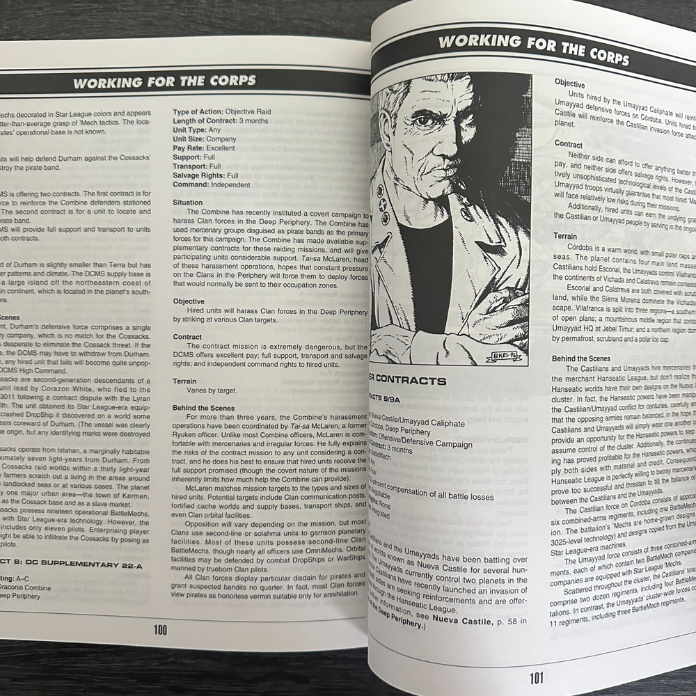 BattleTech Explorer Corps 1681 FASA 1996 Sourcebook