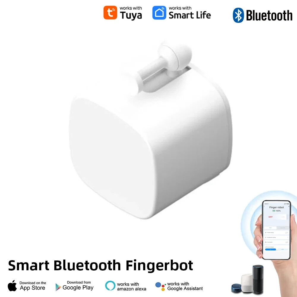 Tuya Bluetooth Finger Robot Switch Button Pusher APP Wireless Switch Bot Control