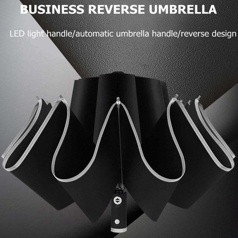 Automatic Umbrella - Compact, Lightweight, and Windproof