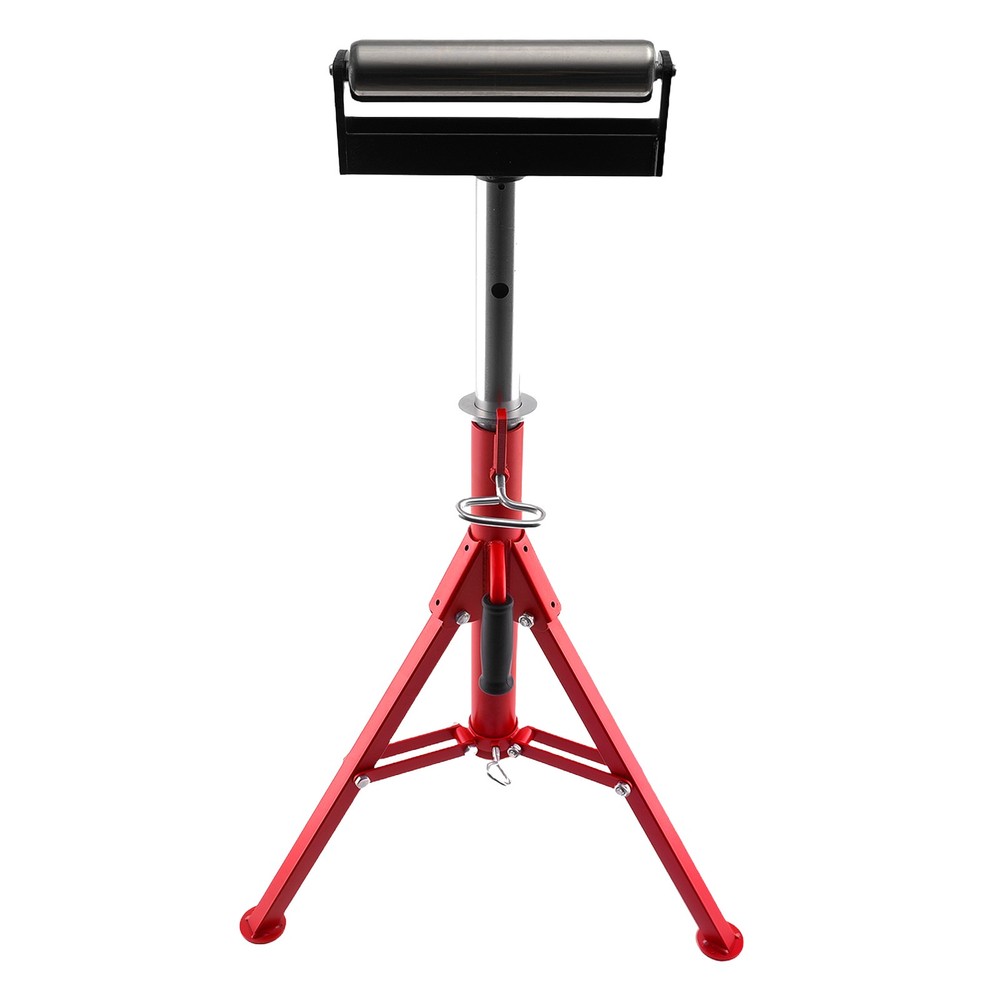 Adjustable Height Roller Stand 2500lbs Triangular Base 27.6-52in for Sanders