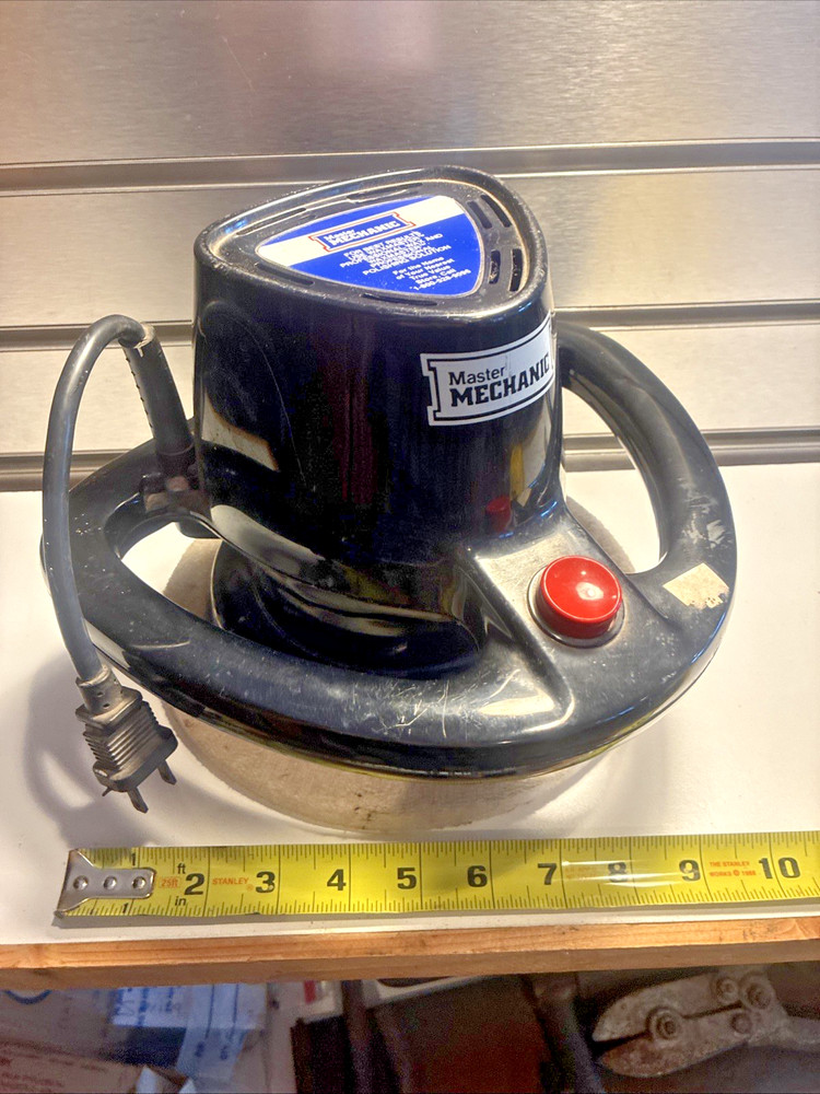 Random Orbital Buffer & Polisher Master Mechanic 9” Pad Size Tool Only No Bonnet