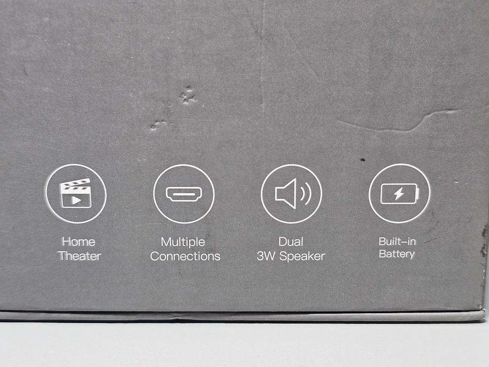 Apeman M7 Projector - 1080p -DLP Technology - Bluetooth - .8-2.6m Projection