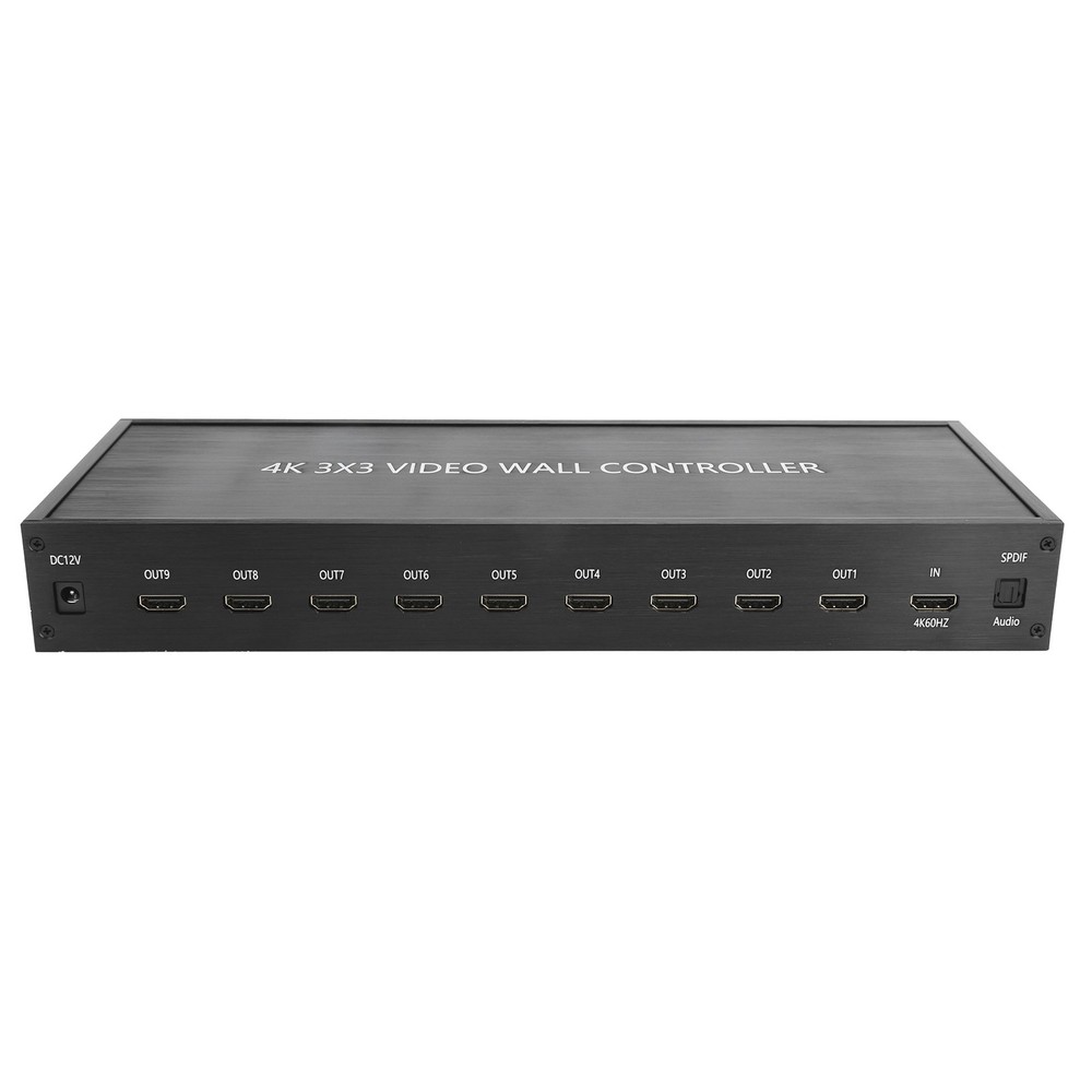 9 Video Wall Controller For TV Splicing Display Recommended