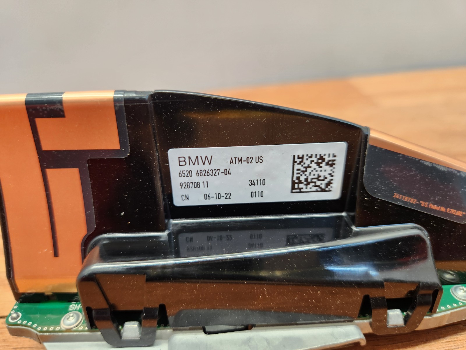 ✅OEM BMW G01 G02 G12 G30 F90 Roof Shark Radio Antenna Module Unit w/Module Black