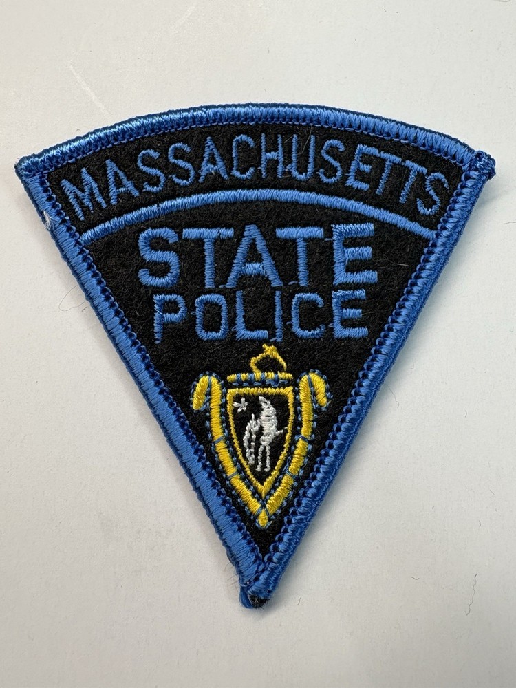 Massachusetts State Police Mini / Hat Patch ~ Approx 3”