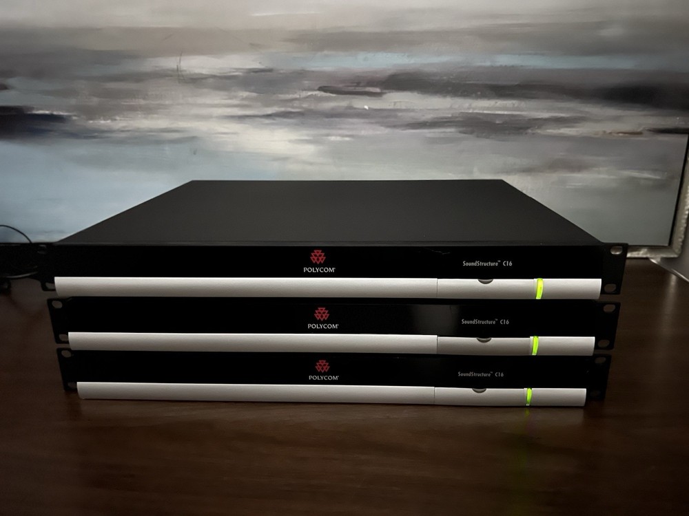 Polycom Sound Structure C16 Audio Processor Conference System ( PRICE FOR 1 UNIT