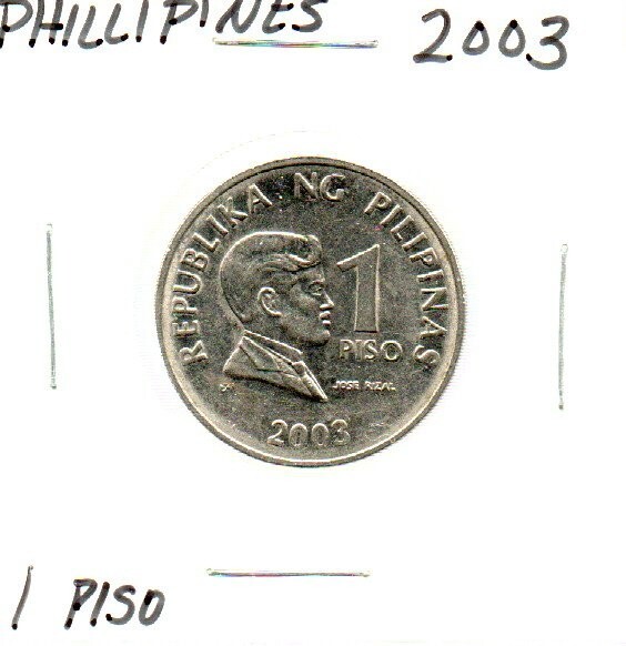 PHILIPPINES 1 Piso Coin 2003 -KM#269 - as pictured