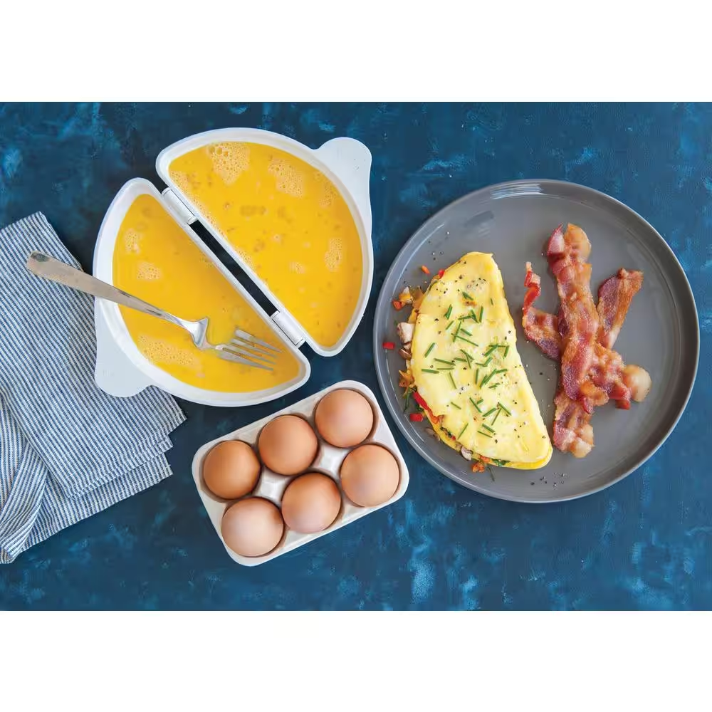 Nordic Ware Microwave Omelet Pan Microwavable Omelet Maker
