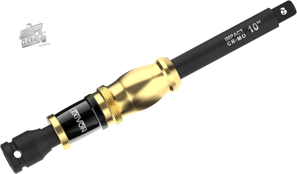 Screwdriver Insert Extension, 1/2" Extension with Handle, Extension to