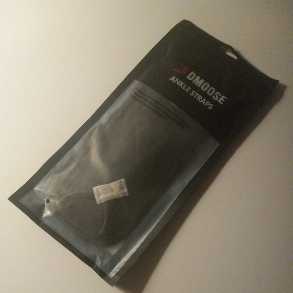 DMoose Ankle Strap for Cable Machines Black