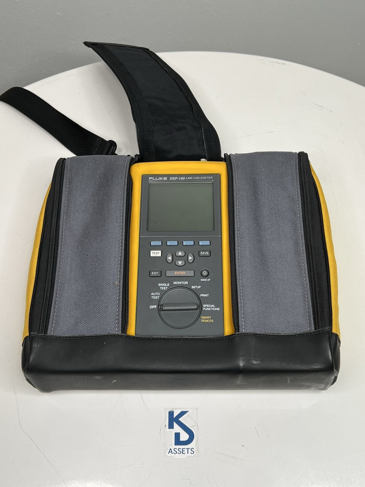 Fluke DSP-100 LAN Cablemeter with DSP-R Standard Remote