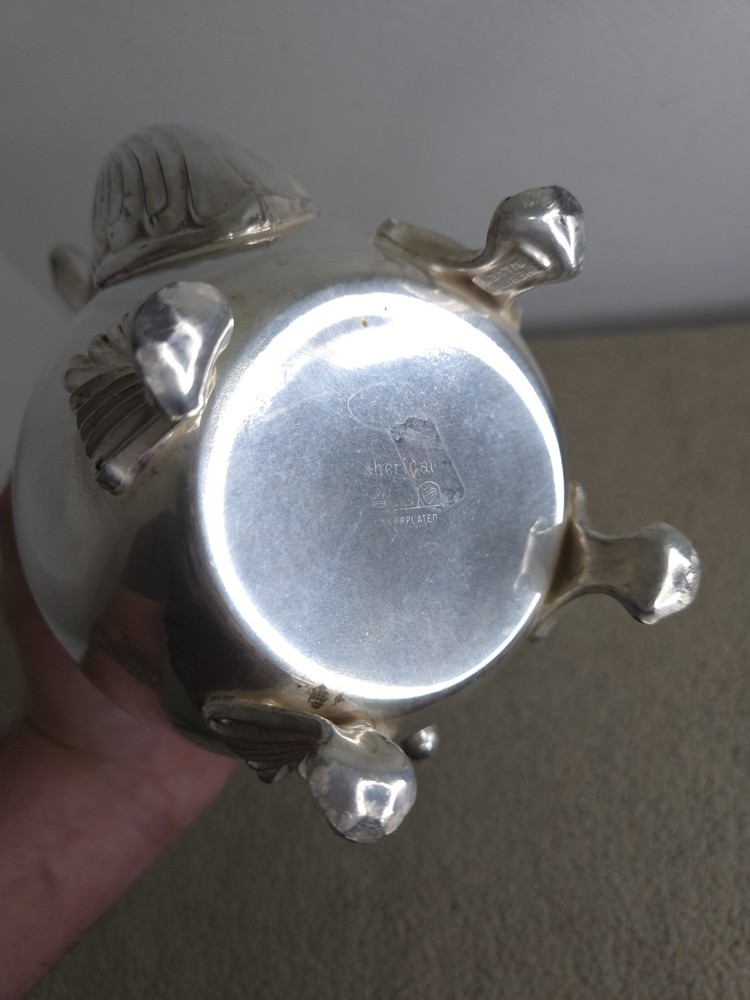 Sheridan Silverplate Tea Kettle 9.5 High x 9 Wide