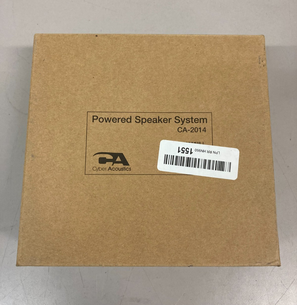 CA-2014 Computer Speakers, Full Stereo Sound, Convenient Controls, Easy Setup