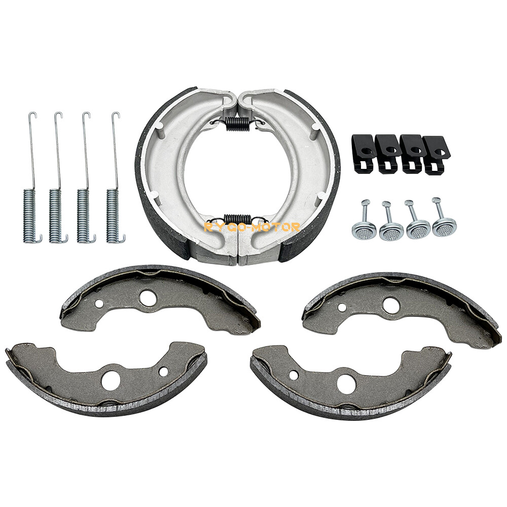 Front & Rear Brake Shoes Springs Pins for Honda TRX300FW Fourtrax 300 1988-2000