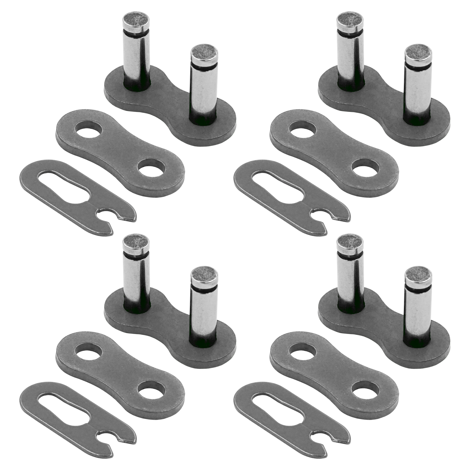 Caltric 420 Chain Master Link For Motorcycle Bike ATV Connecting Link Silver