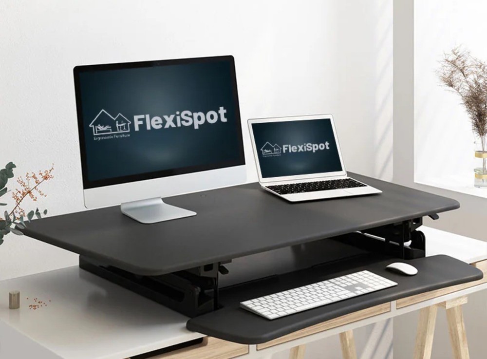 FlexiSpot Computer Riser Model M3-B Black Colour