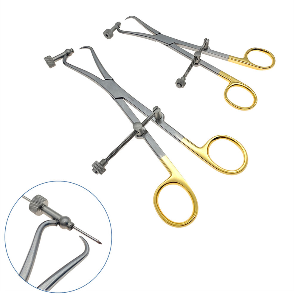 Bone Reduction Forceps with Drill Guide Orthopedic Bone Plate Holding Forceps