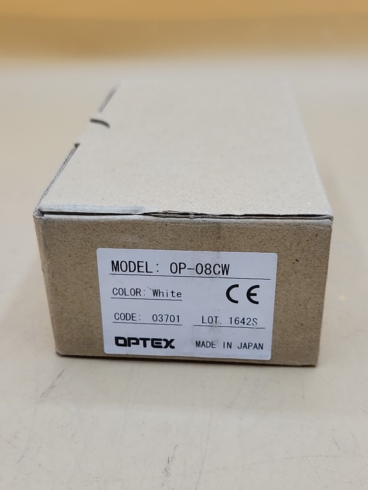 Optex OP-0P08CB Passive Infrared Motion Sensor White New