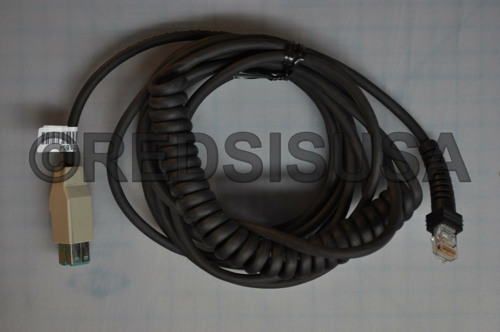 Datalogic Magellan Scanner USB Cable 15ft 8-0481-15