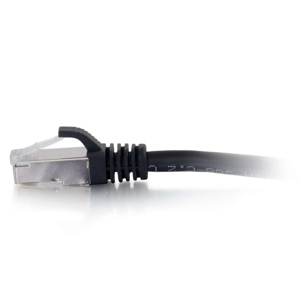 0.5ft (0.15m) Cat6 Snagless Shielded (STP) Ethernet Network Patch Cable-C2G