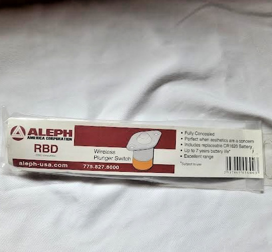 RBD ALEPH WIRELESS ROLLER BALL 3/4 CONTACT FOR DSC PANEL FOR DOORS SECURITY-NEW