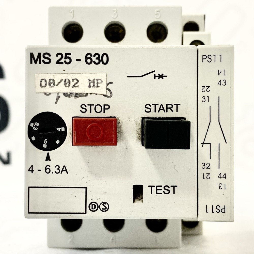 Automation Direct MS25-630 Manual Motor Protector 4-6.3A
