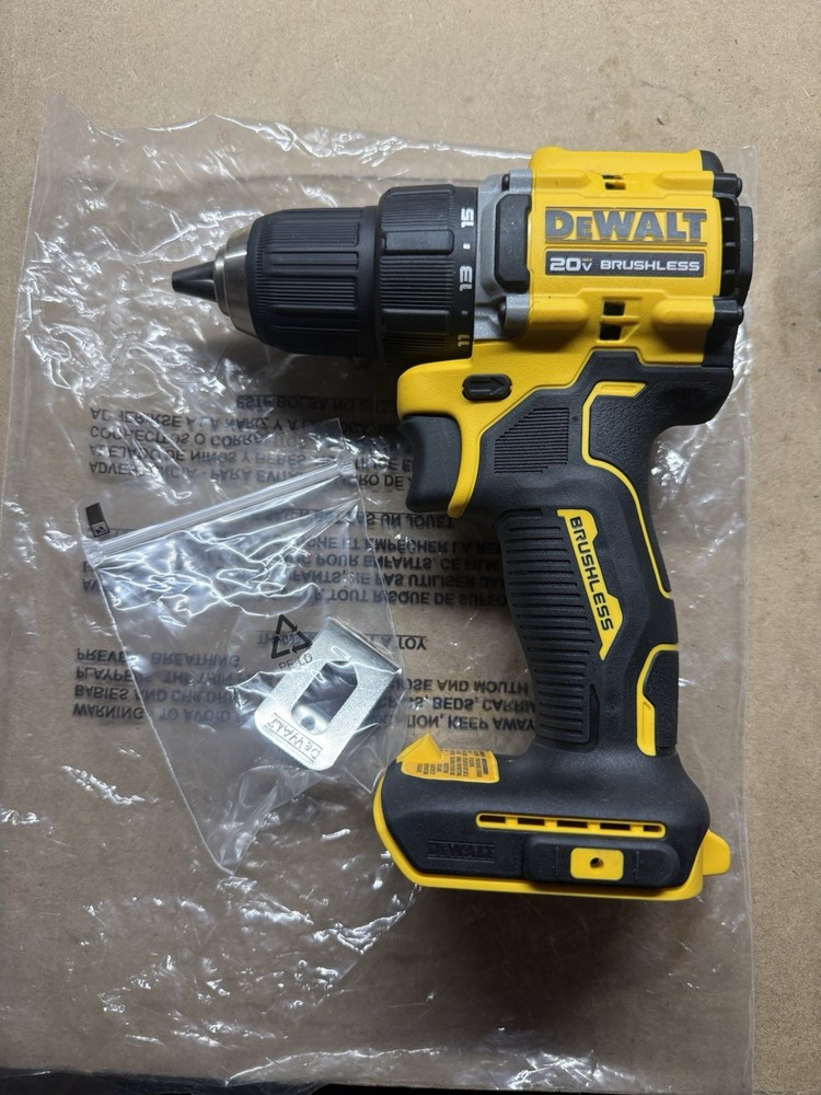 DEWALT DCD794B ATOMIC 20V MAX 1/2" 2-Speed Brushless Cordless Drill Driver
