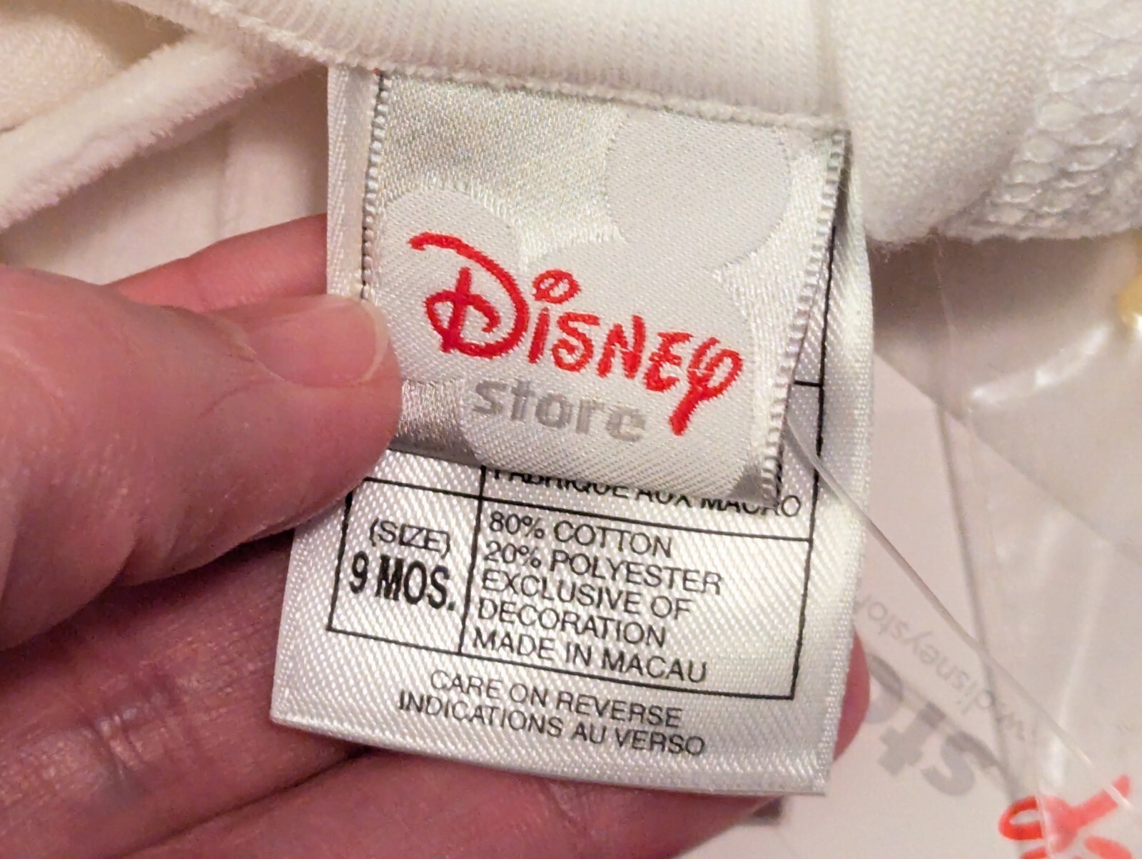 Vtg Disney Winnie The Pooh Embroidered Baby Jacket Velour 9 mos NWT