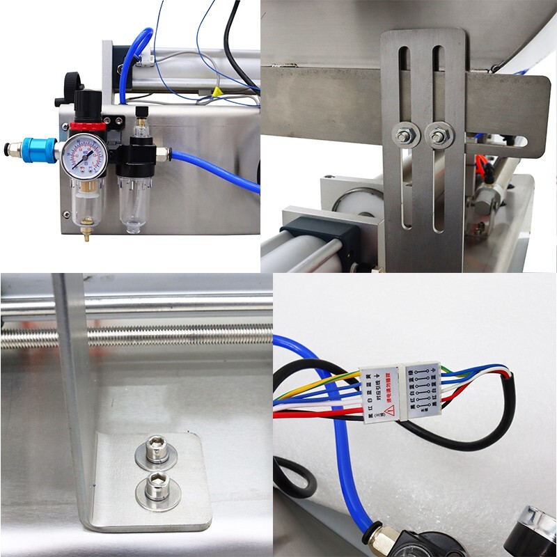 TECHTONGDA® 100-1000ml Paste Filling Machine W/Mixing Function 5-15 cycle/min