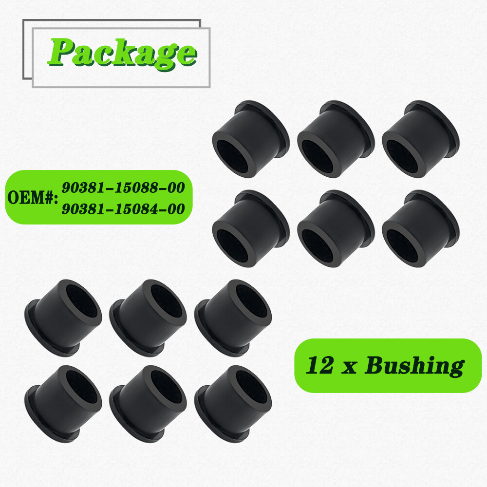 12 A Arm Bushings Set for Yamaha Raptor 660R YFM660R 2001-2005 90381-15088-00