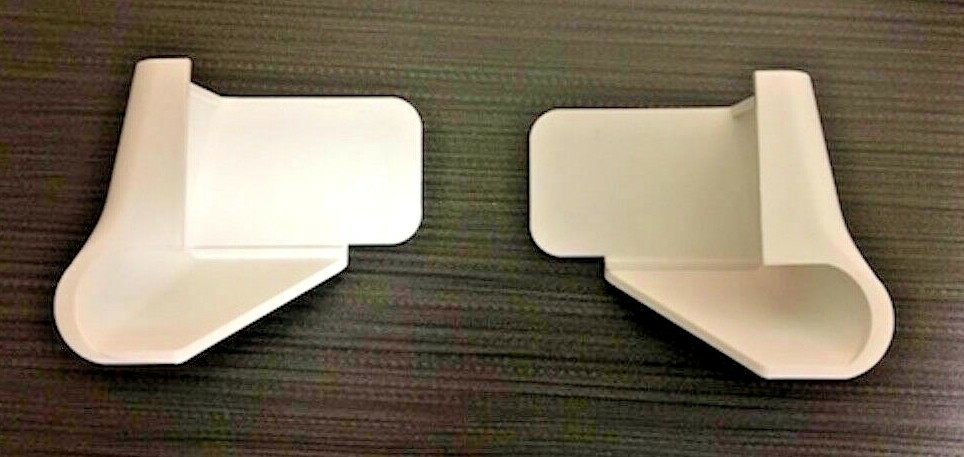 (4 PACK) RV Rain Gutter Spouts  Short Extend Left & Right Trailer/Camper