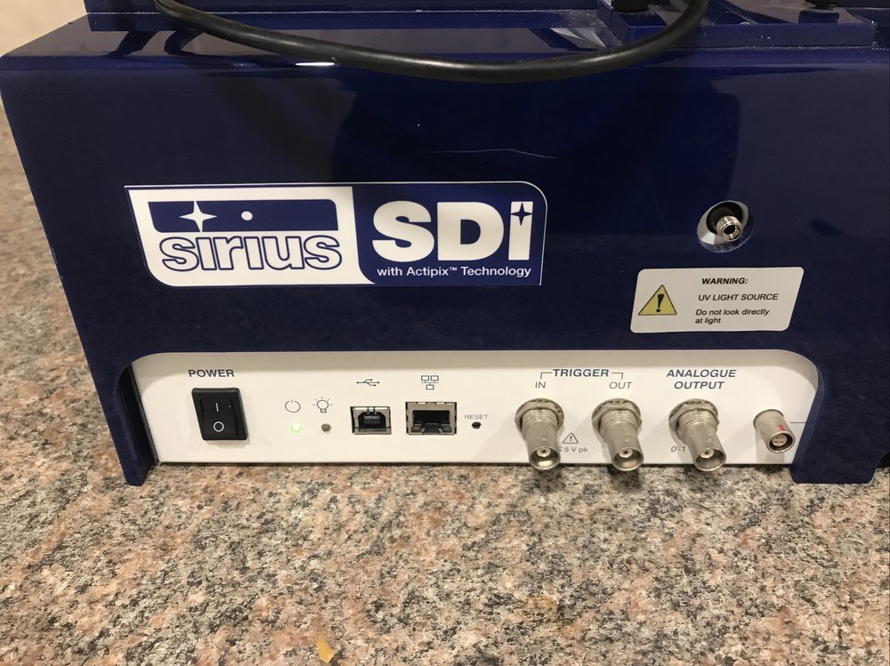 SDI SIRIUS ANALYTIC SURFACE DISSOLUTION IMAGER w/ TECHNE DB 2D /ACTIPIX D100