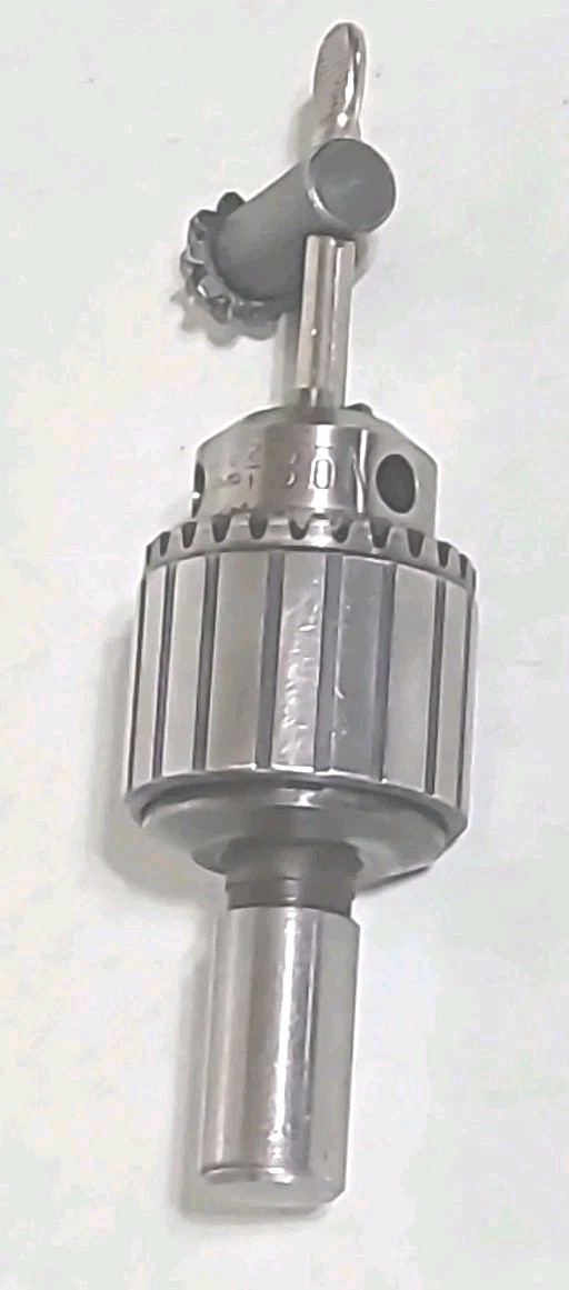 Jacobs 8-1/2 Heavy Duty Ball Bearing Super Chuck, 5/8" Shank w/ Jacobs Key.