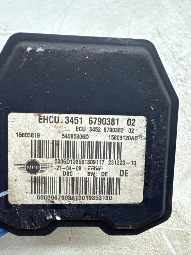 MINI HATCH ABS PUMP MODULATOR CONTROL UNIT COOPER R56 15803819