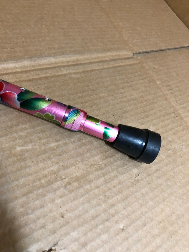 NOVA CANE OFFSET PINK GARDEN 1070PG 4'11"-6'4"
