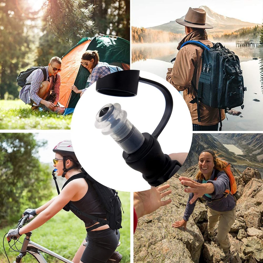 Hydration Bladder Bite Valve Replacement Mouthpiece Fit For Any Water Backpack A