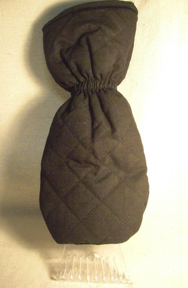 Non-Branded Black Auto Ice Scraper w/Mitt