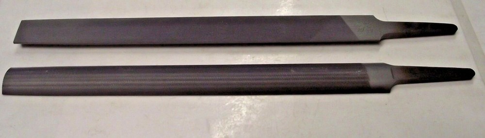 OEM WF&K 13068 8" Half Round American Pattern Smooth File 2pcs.