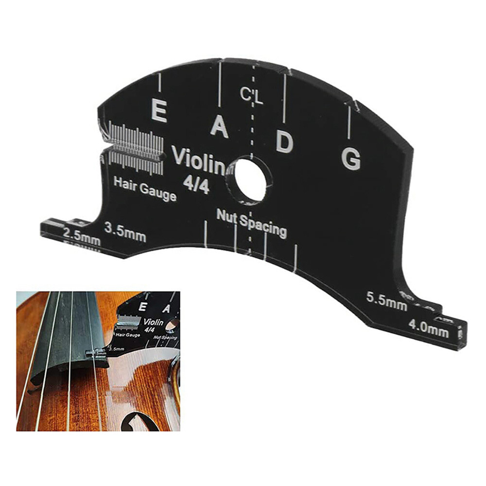 violin Bridges Repair Reference Tool Fingerboard Scraper Making Template Tool