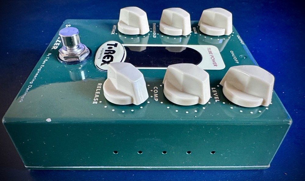 T-Rex Squeezer CUSTOM Compressor - TELEFUNKEN ECC83 Smooth Plates Berlin 06/1965
